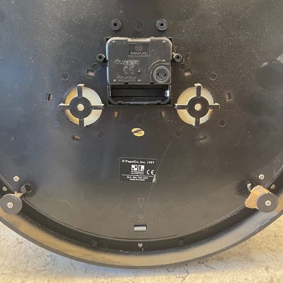 Vintage Rare  Pepsi Cola Round‎ Clock - Picture 10 of 15